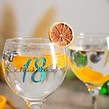 Print Maniacs Personalised Birthday Gin Glass Any Age Name Gifts for Her Girl Women Large 700ml Balloon Cocktail Wine Glass 18th 21st 30th 40th 50th 60th 70th 80th Party Present - Image 6