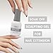 Orly GELFX Builder in a Bottle Colors | Self leveling all-in-one formula for nail extensions (Milky White)