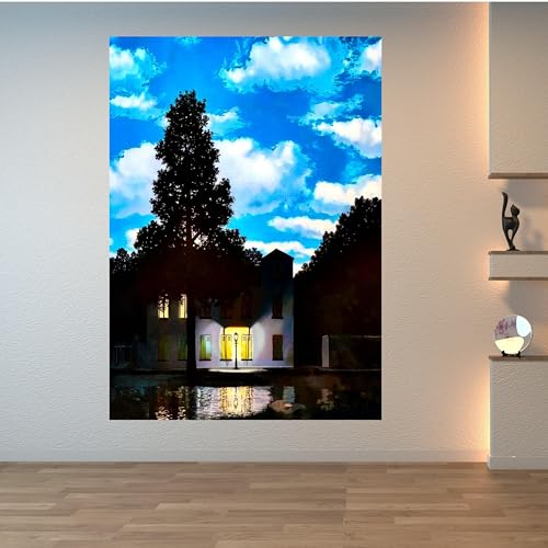 Décoration intérieure murale pour égayer un mur vide avec le tableau Reflets du soir