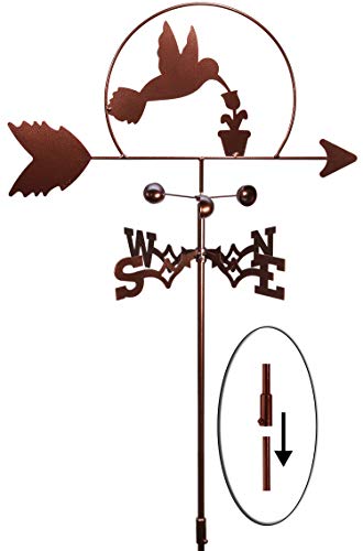 Swen Products Hummingbird Humming Bird Weathervane (Garden Stake Included) #TOP1