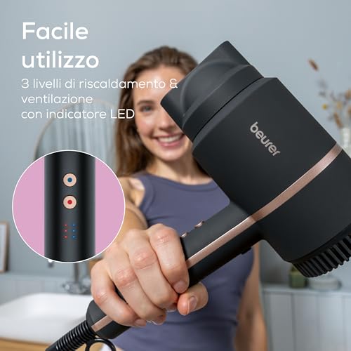 Beurer HC 35 Asciugacapelli da Viaggio con Tecnologia agli Ioni - 3