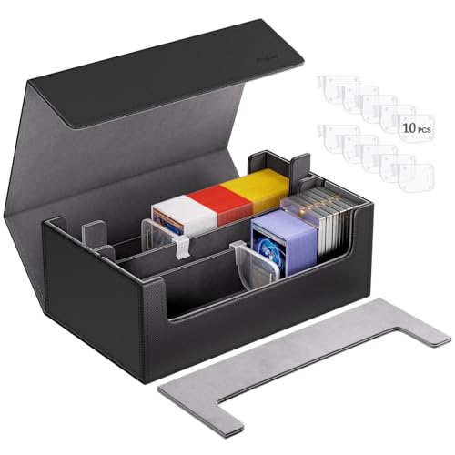 ProCase Caja de Cartas, Carcasa con 2 Compartimento Ajustables