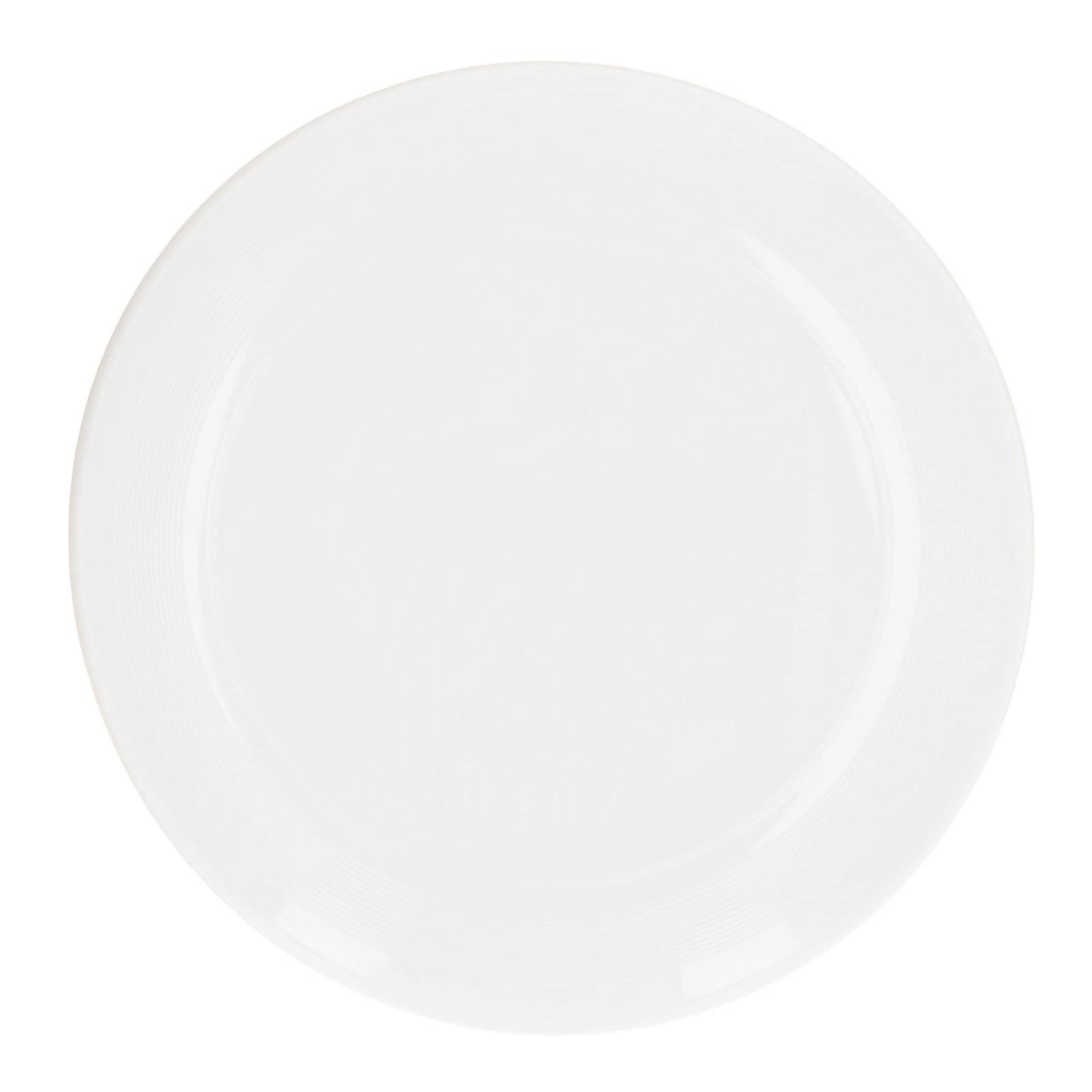 Disque de sport Ultimate - 27 cm - Design aérodynamique durable - Professionnel - Pour gazon - Blanc