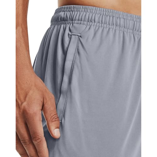 Under Armour Men's Tech Graphic 10" Shorts, Steel (035)/Black, Large - image 6