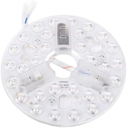 LED Ceiling Fan Light Kit, 5.3 Inch, 15W Dimmable Panel, 3 Color Temperatures, Aluminum Base with Memory Function, for Fan Chandelier Retrofit