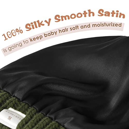 YANIBEST Toddler Winter Hat Satin Lined Baby Beanie Infant Skull Cap Knit Warm Soft Winter Hat Girls Boys3