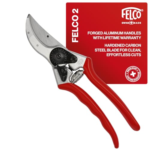 Felco F2 Pruning Shears – 9.25' Swiss-Made Garden...