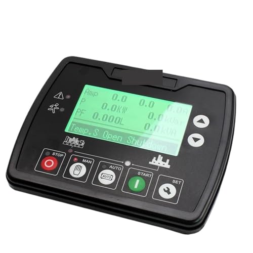 Controlador de generador eléctrico LXC3110 con pantalla digital y protección de apagado para ATS