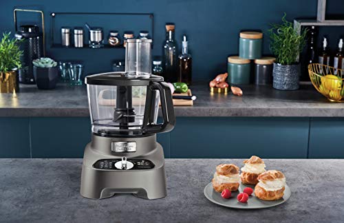 Moulinex Multifunktions-Küchenmaschine, 1000 W, vielseitiger Standmixer, 2 l, 10 Zubehörteile, 31 Funktionen, Zerkleinerer, Reibe… – Ansicht 4