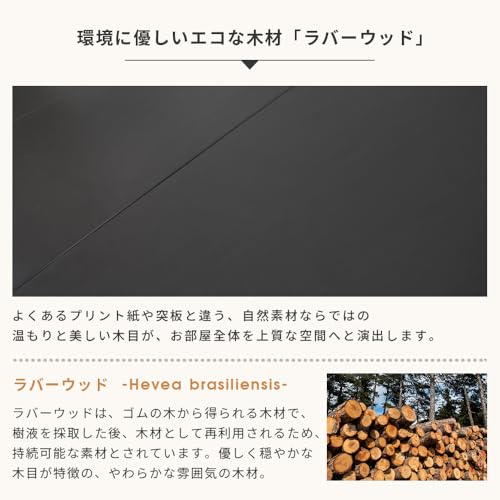 Novatell 折りたたみ式 ダイニングテーブルセット, 伸縮可能 120/140cm, 収納付き チェア4脚セット, ブラック, コンパクト収納, 2-4人用, キャスター付き 单品 (ブラック, 幅120cmテーブルセット 2脚) [3]