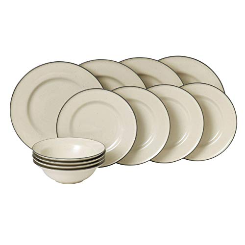Royal Doulton Gordon Ramsay Union Street 40012620 - Juego de vajilla (12 unidades), color crema