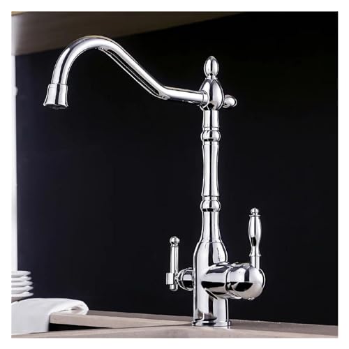 Filtre à eau pour robinet de cuisine et évier de purification en laiton durable
