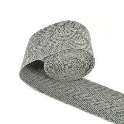 Paquete de cinta de espiga con cinturón de algodón 100% de 30MM de ancho, cinta de algodón de 50 yardas para ropa de bricolaje hecha a mano, aproximadamente 50 yardas_v