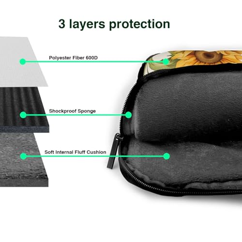 Maletín para portátil impermeable 15.6 pulgadas miniatura 4
