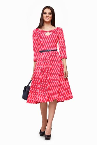 Image of Cotton Pochampally ikat unstitched blouse, Kurthi, long frock fabric material for women (1 meter, 2 meters & 3 meters)