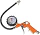 Manometer mit Reifenfüllpistole — maximaler Druck 16 bar/220 PSI, 33 cm Schlauch und Universal-Schnellanschluss