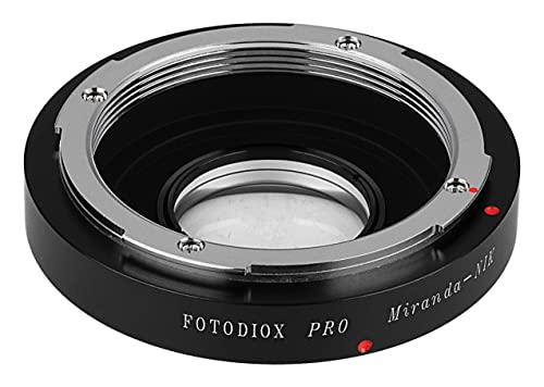 Image of Fotodiox Pro Lens Mount Adapter, for Miranda Lens to Nikon F-Mount DSLR Cameras