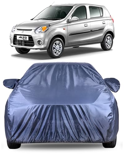 Image of Autofact Premium Car Cover for Alto 800 2022-2026 | All Weather Water-Resistant Full Body Car Cover | Light-Weight Triple-Stitched Outdoor Shield with UV Protection, Dustproof & Heat-Resistant