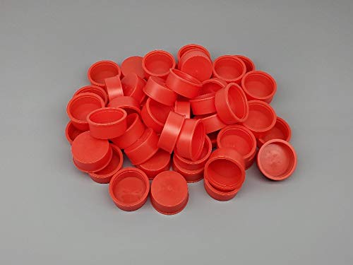 50 Fireworks Plastic Plugs End Caps For 1-1/4