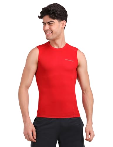 Image of Compression Vest Tank Body Shaper Without Sleeve for Men - Gym Shirt for Men Men Shapewear - Keep Dry Tight Skin Fit - Breathable Inner for Men Sports Wear Workout Gym Sports