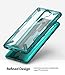Ringke Fusion-X Compatible with Redmi Note 8 Pro Case, Clear Back Heavy Duty Shockproof TPU Rugged Bumper Phone Cover - Turquoise Green