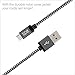 TUDIA USB Type C Cable, Nylon Braided USB-C to USB-A Fast Charging Cable 3.3 Feet (1 Meter) - Gray