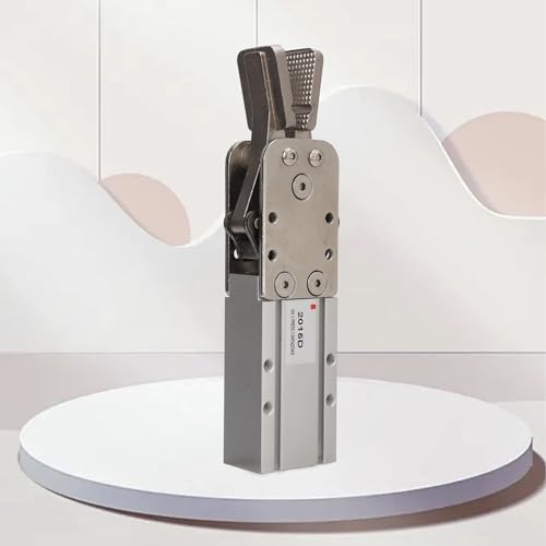 0,15 Bis 0,7 MPa, Doppeltwirkender Luftgreifer, Pneumatikzylinder, 1 KN Spannkraft, Luftzylinder, Robotergreiferklemme für Fabriken, Industrielle Produktion, Werkstätten