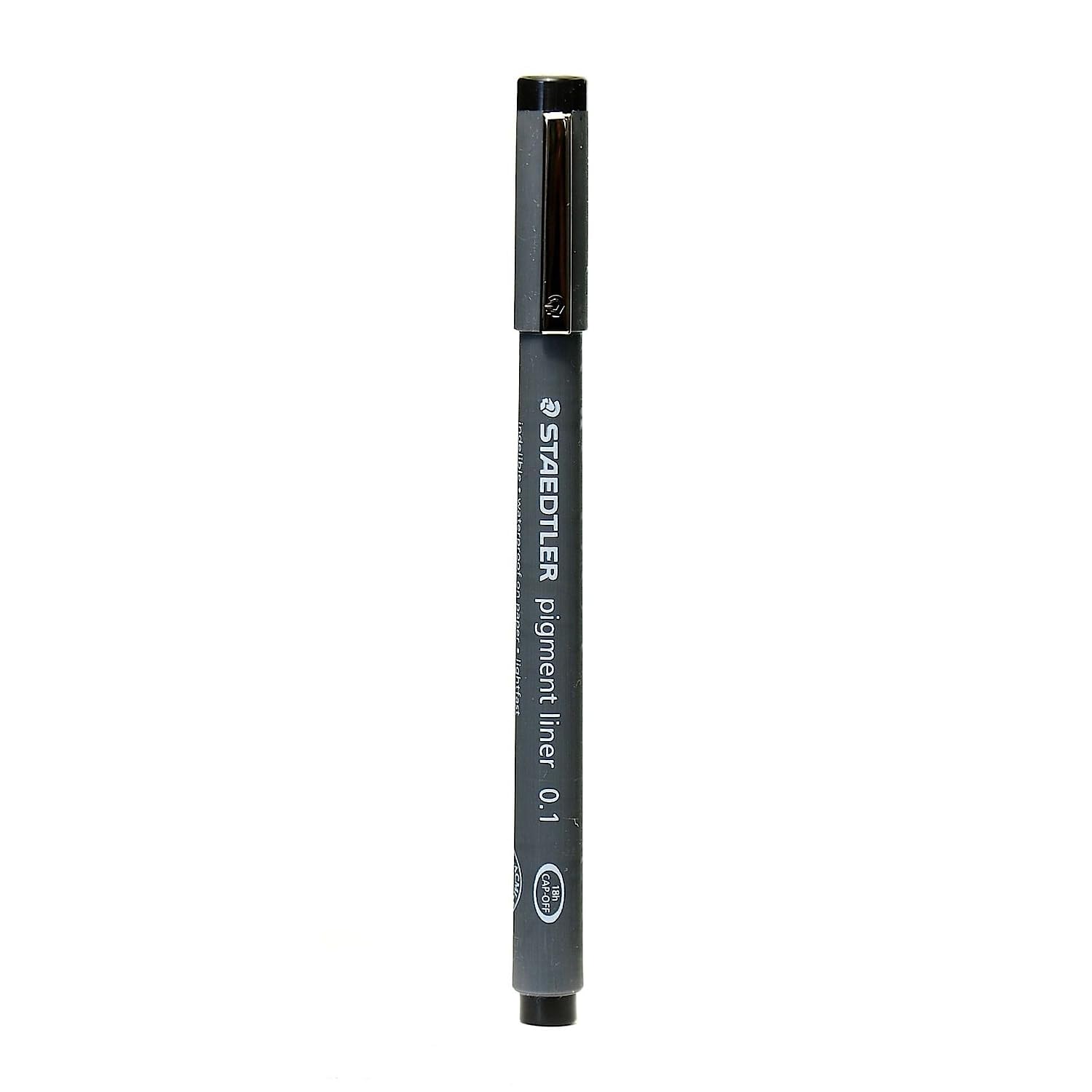 Staedtler Pigment Liner 0.1 mm Black [Pack of 5 ]