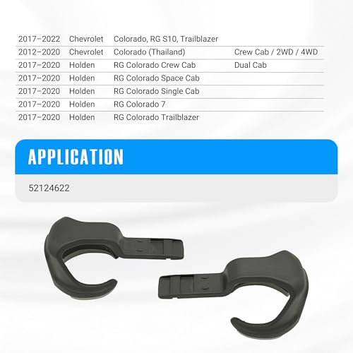 Inserto para portavasos delantero NOVAPARTS 2 piezas para Chevy 2017-2022 miniatura 5