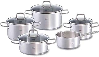 Fissler Viseo Zestaw Garnków, Stal Nierdzewna, Srebrny, 5 Części