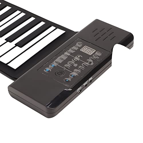 VBESTLIFE Piano numérique Pliant, Piano à Clavier Pliable Portable 61 Touches, contrôleur MIDI USB avec Batterie… - Les Beatles, Paul McCartney, John Lennon, RIngo Starr, George Harrison VBESTLIFE Piano numérique Pliant, Piano à Clavier Pliable Portable 61 Touches, contrôleur MIDI USB avec Batterie… – Image 3