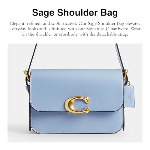 Coach Sage Shoulder Bag, B4/Bluebell2