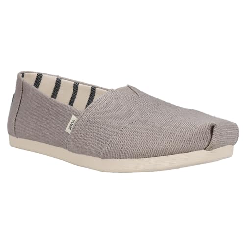 TOMS Womens Alpargata Slip On Flats Casual - Grey3
