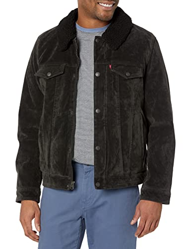 Image of Levi's Men's Faux Leather Classic Trucker Jacket