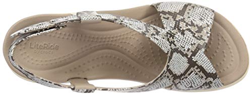 Crocs Brooklyn High Wedge W, Infradito