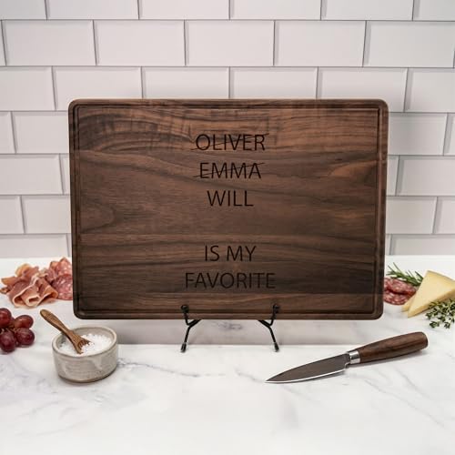 Tabla de cortar personalizada para mamá y abuela, regalo especial para el Día de la Madre, Navidad, tablas grabadas, regalos para mamá y nana, para cumpleaños, cocina miniatura 7