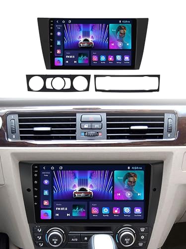 Autoradio Android 12 pour E90 écran tactile 9 pouces avec CarPlay sans fil - 2