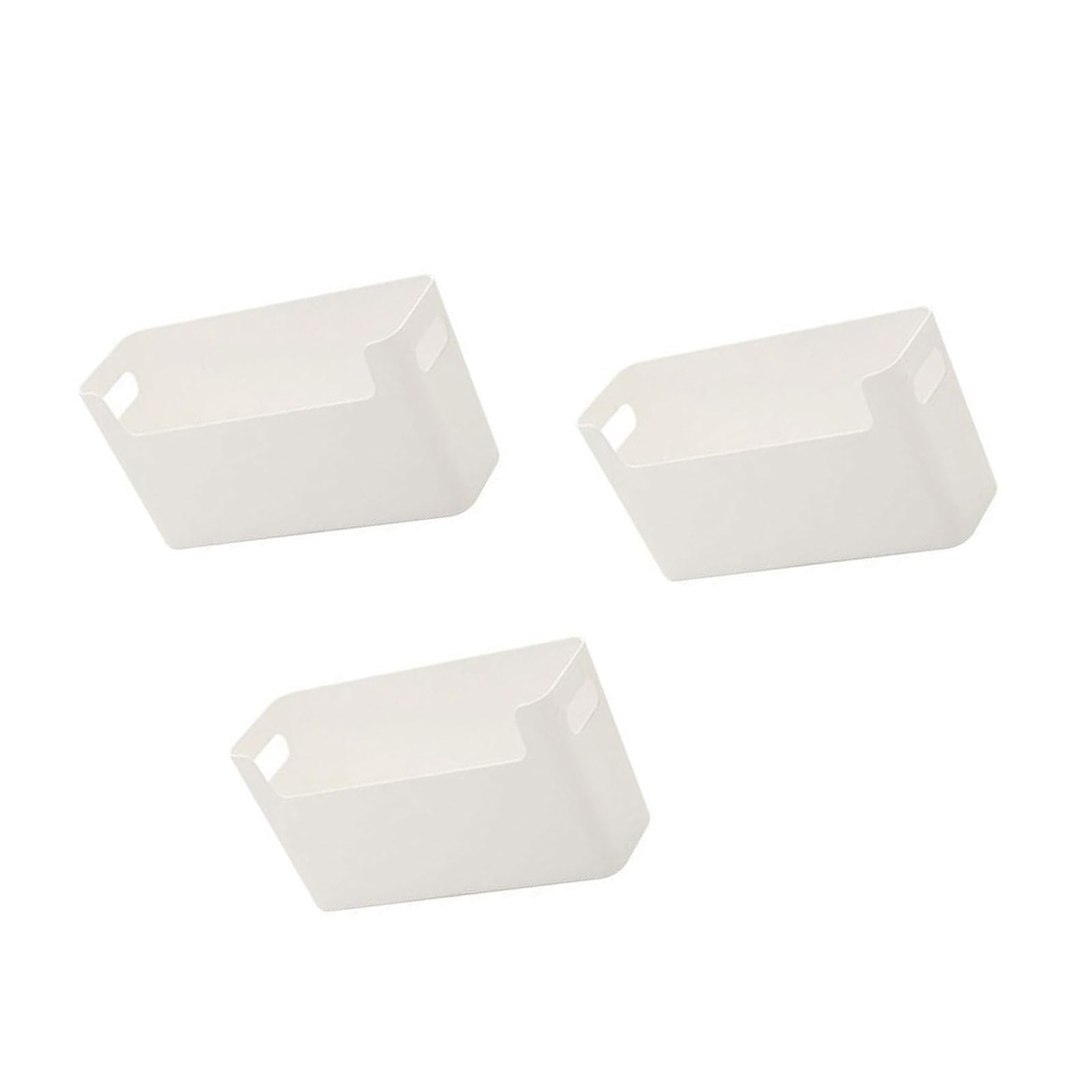 TFAOYS 3Pcs Easy Install Hanging Organizers for Bathroom Multifunctional Storage Boxes for Renters Kitchen Accessories Holder Easy Install Shelf