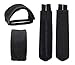 Outgeek 1 Pair Bike Pedal Straps Pedal Toe Clips Straps Tape for Fixed Gear Bike (Black)