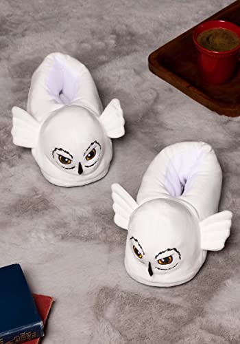 Ground Up Harry Potter Hedwig Slippers for Adults3