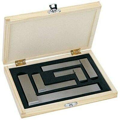 Try Square 2 inch, 3 inch, 4 inch and 6 inch set stainless steel finish pack of 4