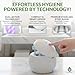 Pursonic Ultrasonic Cleaner Pod - Compact Ultrasonic Retainer Cleaner with UV-C Light and 42kHz Frequency - Cleaning Tool for Dentures, Toothbrush Heads, Jewelry, Keys, and More
