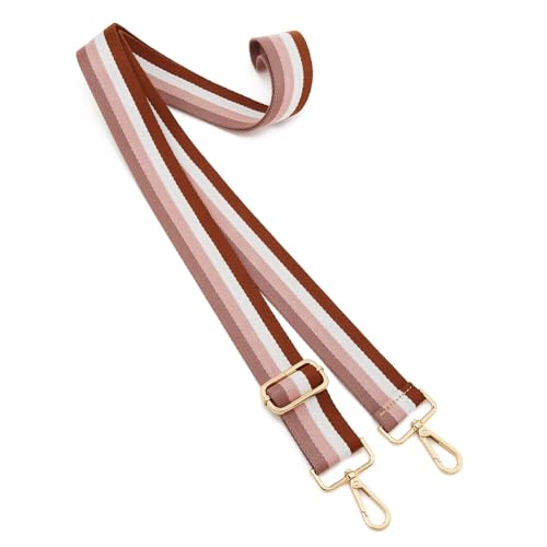 Image of ZOOEASS Wide Shoulder Strap Adjustable Replacement Belt Guitar Style Crossbody Bag Handbag Strap Multicolor Canvas Straps(Wide:1.5in)(Color35)