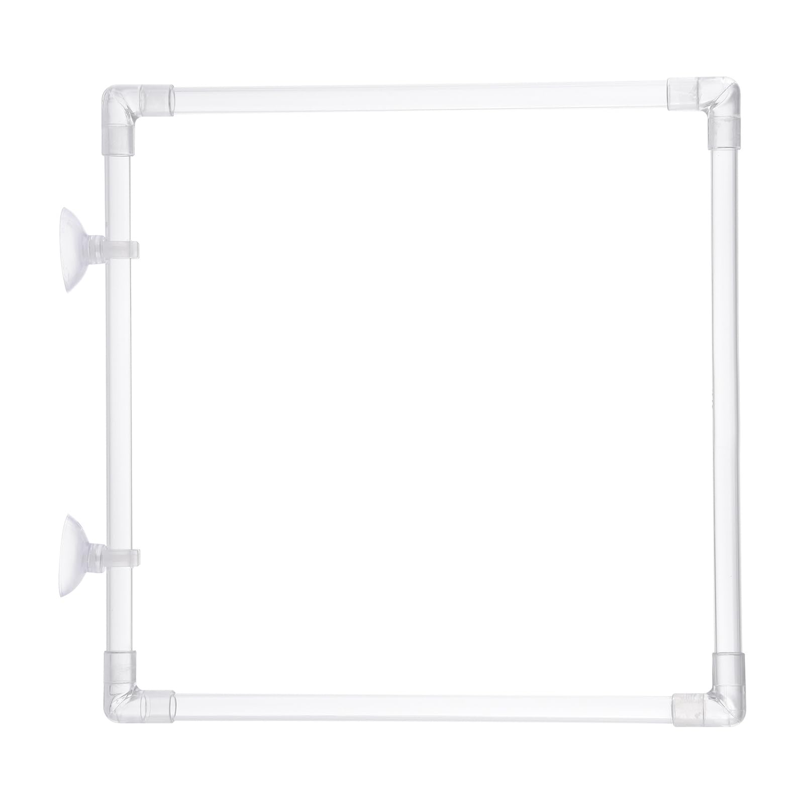 Suction Cup Mounted Fish Feeder Rings Clear Floating Feed Corral Device For Tropicals Bettas Tanks Aquariums Accessories Aquariums Plant Corral