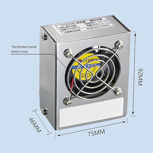 Ionizador de aire de escritorio para eliminar estática miniatura 5