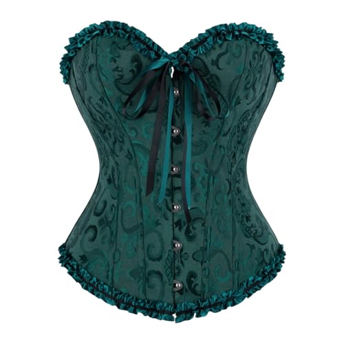 Image of frawirshau Women's Overbust Costume Corset Renaissance Victorian