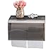 Produktbild NYKK Toilettenpapierhalter Bad wasserdichte Tissue Box Free Punching Toilettenpapierhalter Wandbehang wandmontierter Kartonhalter Papierhandtuchhalter
