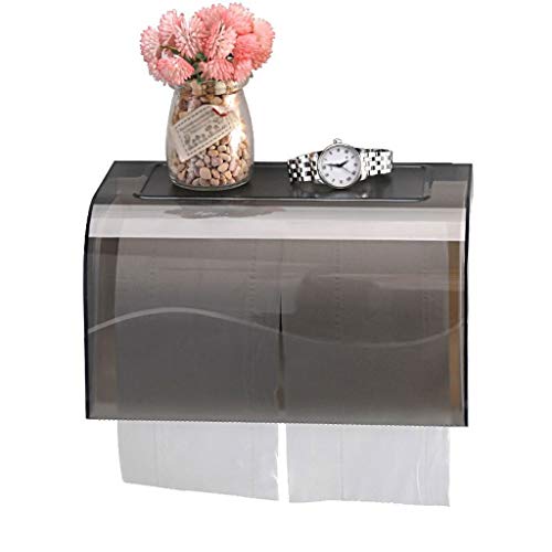 Preisvergleich Produktbild NYKK Toilettenpapierhalter Bad wasserdichte Tissue Box Free Punching Toilettenpapierhalter Wandbehang wandmontierter Kartonhalter Papierhandtuchhalter