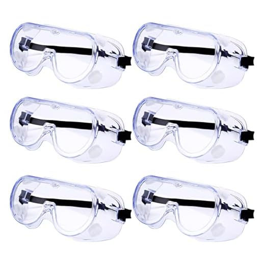 Clear Safety Goggles for Comprehensive Protection