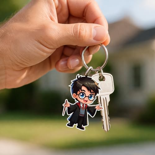 Image of Acrylic Anime & Cartoon Theme Keychain For Bike & Car | Birthday Return Gift For Kids | Gift For Girls & Boys